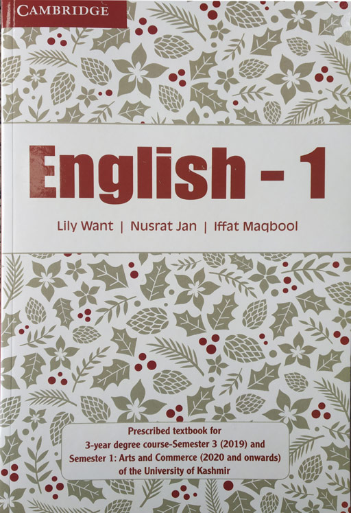 English - 1 (For 1st Sem KU)